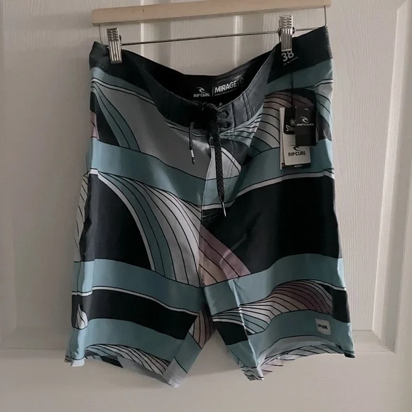 Rip Curl Mirage Surf Revival Lines Board/ Swimming Shorts - Picture 6 of 12